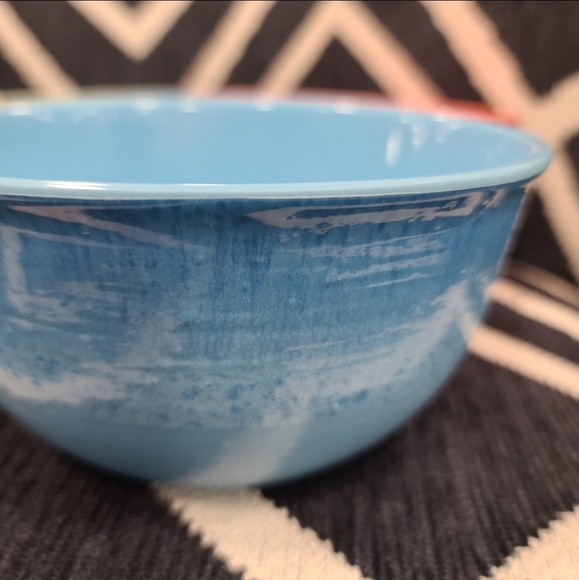 Set 4 Gorgeous Colorful Panama Jack Melamine Soup Salad Cereal Serving Bowl Set - Picture 5 of 9